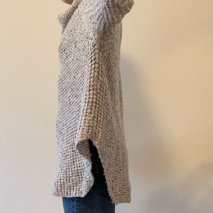 Free People Sweaters - Cream speckled cowl neck sweater tunic Free People Sweaters - Cream speckled cowl neck sweater tunic